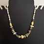 Handcrafted Contemporary Necklace in agate