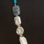 Handcrafted Contemporary Necklace in agate