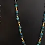 Handcrafted Contemporary Necklace in agate
