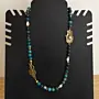 Contemporary Necklace in agate