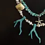  faux pearl with coastal detail