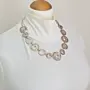 Handcrafted Palestinian Heritage Silver-Plated Necklace