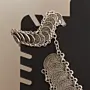 Palestinian Coin Necklace and Bracelet Set with Silver-Plated Details