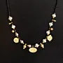 Contemporary Necklace with cultured pearl & beads