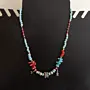 Handcrafted Bohemian Necklace in turquoise