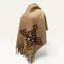 Cashmere-Base Scarf with Hand Fallahi Embroidery