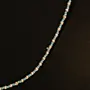 Handcrafted Contemporary Necklace in turquoise with Distinctive Detail