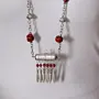 Heritage-Inspired Necklace in coral
