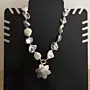Handcrafted Pearl-Coated Shell Friendship Necklace