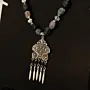 Contemporary Necklace & Earrings Set in agate