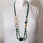 Handcrafted Contemporary Necklace in jade