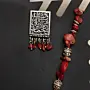 Handcrafted Red Bamboo Coral Necklace & Earrings