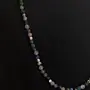 Handcrafted Onyx Swarovski Pendant Necklace with Distinctive Detail