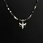 Handcrafted Delicate Black Onyx Necklace with Distinctive Detail