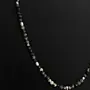 Handcrafted Delicate Black Onyx Necklace with Distinctive Detail