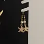  Bracelet & Earrings Set with star detail
