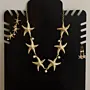  Bracelet & Earrings Set with star detail