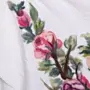 Ivory Rose Felted Shawl with Wool-Felting Technique