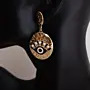 Contemporary Earrings in beads