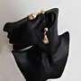 Handcrafted Contemporary Earrings in quartz with Distinctive Detail
