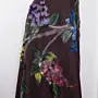 Brown Multicolor Full Felted Shawl with Wool-Felting Technique