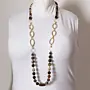 Contemporary Necklace in agate