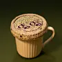 Sabah Sabah Arabic Recycled Paper Cup Cover & Coaster 10x10 cm
