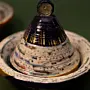 Handmade Recycled Newspaper Mini Tagine Set 4 Pieces 10x15 cm
