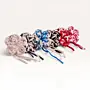 Two-Tone Crochet Flower Keychain – 9x9 cm – Available In Style Options