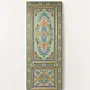 Custom-Size Hand-Painted Arabesque Wooden Door – One-Sided