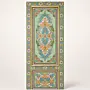 Custom-Size Hand-Painted Arabesque Wooden Door – One-Sided – panel detail