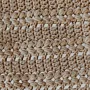 Beige Handmade Tote Bag with Lining & Magnetic Lock - 23x29 cm thumbnail
