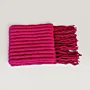 Mikasa Red Handmade Trend Scarf - Soft 25% Wool Blend