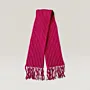 Mikasa Red Handmade Trend Scarf - Soft 25% Wool Blend - 20x150x3 cm thumbnail