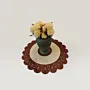 Handmade Crochet Round Table Centerpiece - Polyester - Ø75 cm thumbnail