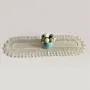 Handmade Crochet Oval Table Runner - 100% Cotton 95x27 cm