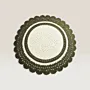 Handmade Crochet Round Side Table Mat - Cotton 60 cm Customizable