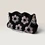 Crochet Shoulder Bag with Chain Strap & Magnetic Closure - 26x16x8 cm thumbnail