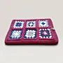 Handmade Crochet Laptop Sleeve - Multi-Color Cotton - 36x24x3 cm thumbnail