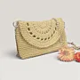 Handmade Crochet Crossbody Everyday Bag - 22x14 cm - Custom Color