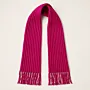 Mikasa Red Handmade Trend Scarf - Soft 25% Wool Blend - 20x150x3 cm thumbnail