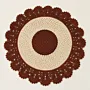 Handmade Crochet Round Table Centerpiece - Polyester - Ø75 cm thumbnail