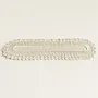 Handmade Crochet Oval Table Runner - 100% Cotton - 95x27 cm thumbnail
