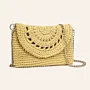 Handmade Crochet Crossbody Everyday Bag - Custom Color - 22x14 cm thumbnail