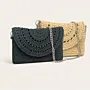 Handmade Crochet Crossbody Everyday Bag - Custom Color - 22x14 cm thumbnail