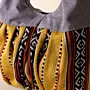 Earth Charcoal Denim Shoulder Hand Bag Heritage Style - 35x30x10 cm thumbnail