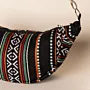 Midnight Sadu Heritage Crossbody Bag with Zip Pocket - 25x20x7 cm thumbnail