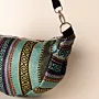 Sage Green Earth Crossbody Bag with Secure Zip Pocket - 25x20x7 cm thumbnail