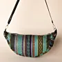 Sage Green Earth Crossbody Bag with Secure Zip Pocket - 25x20x7 cm thumbnail