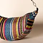Rainbow Bazaar Heritage Crossbody Bag with Zip Pocket - 25x20x7 cm thumbnail